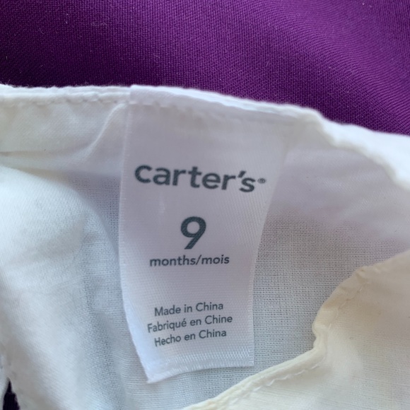 Carter's 9 months baby girl white dress - Picture 4 of 4